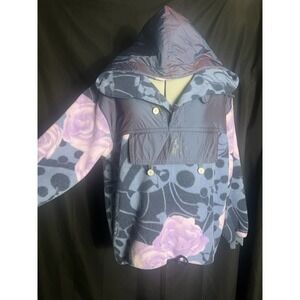 Vintage BOGNER Fire And Ice Y2k Ski Fleece Streetwise Women's M Rare Iridescent